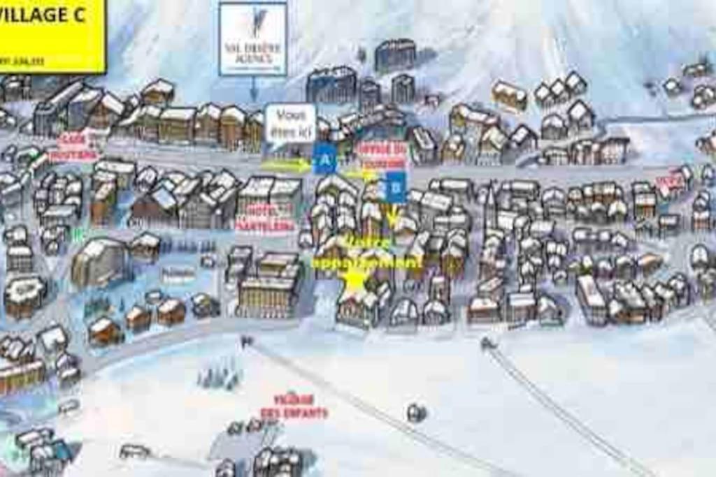 Central 3 Bedroom Chalet With Balcony Val-dʼIsère Esterno foto
